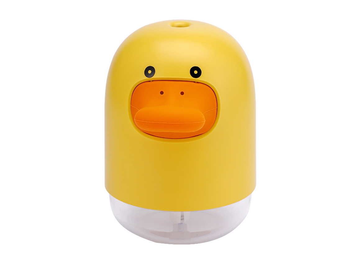 Difusor de Aromas TRUMSEN-GM Óleos Essenciais Humidificador Pato de Desenho Animado 220Ml Amarelo