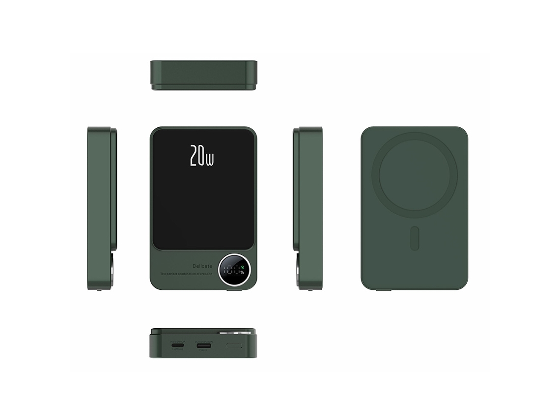 Carregador Sem Fio Magnético Pd20w Ultra-fino