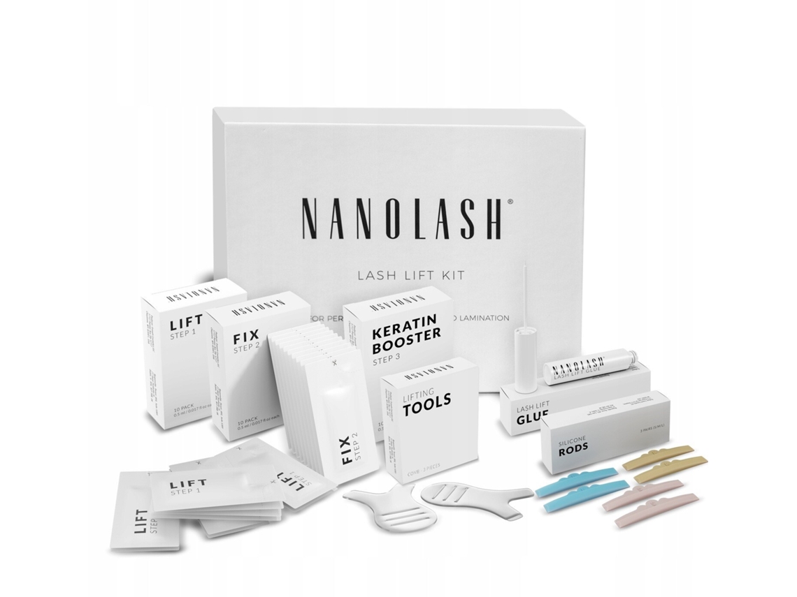 Kit de Lifting e Laminação de Pestanas NANOLASH DIY