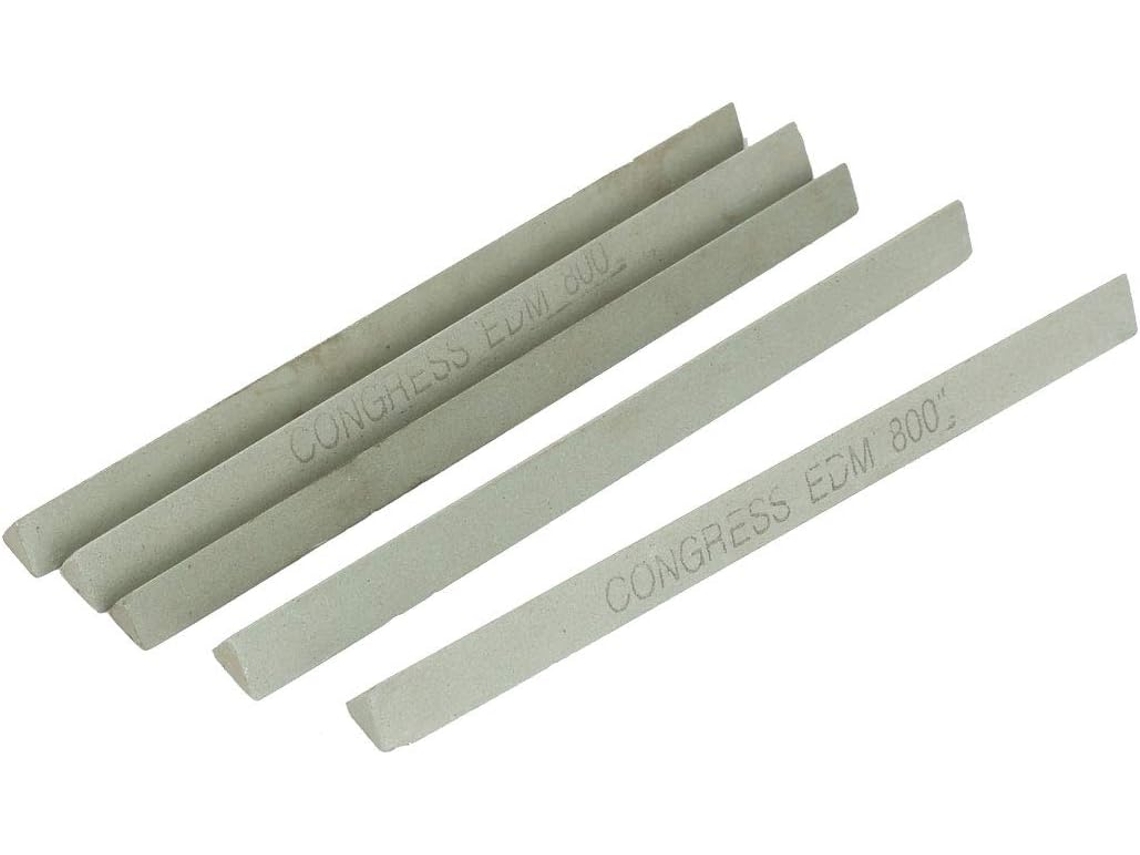 Conjunto de 5 Pedras Polimento com Óleo Grão 800 para Afiar, 150 Mm Comprimento CHABERLU