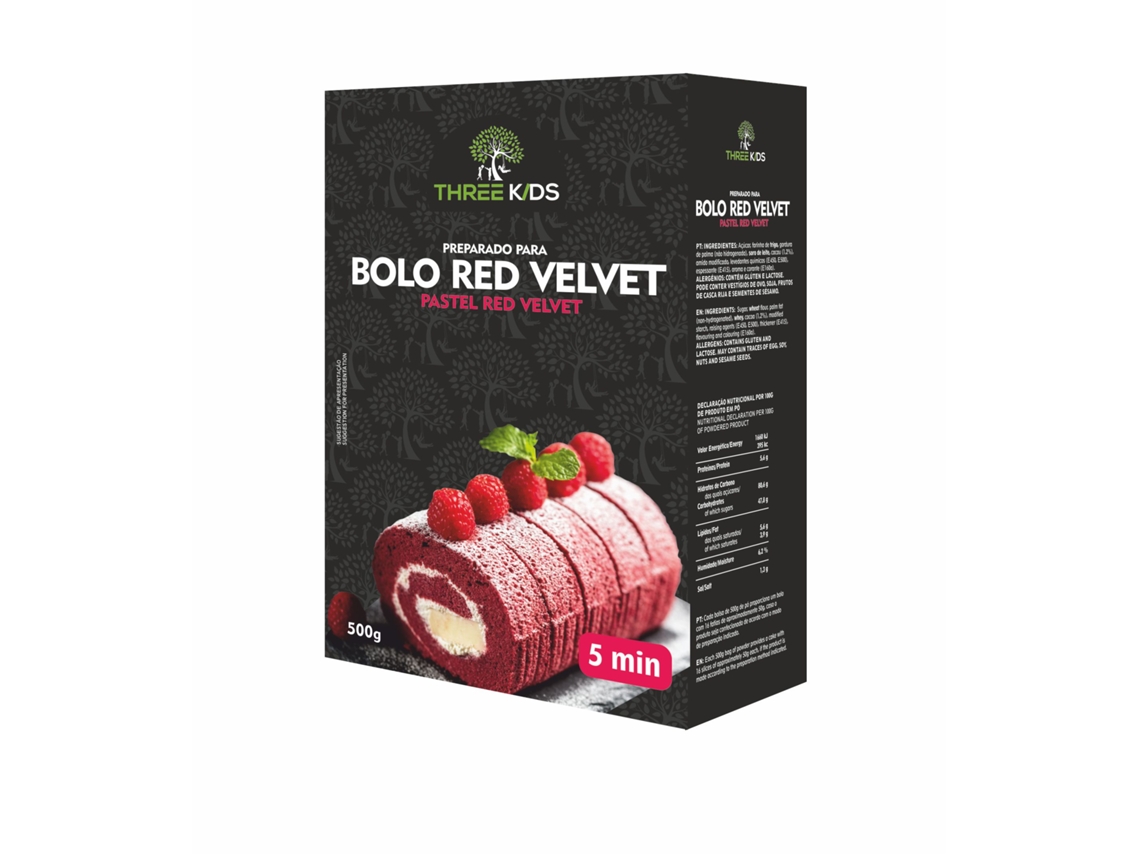 Preparado para Bolo Red Velvet 500g