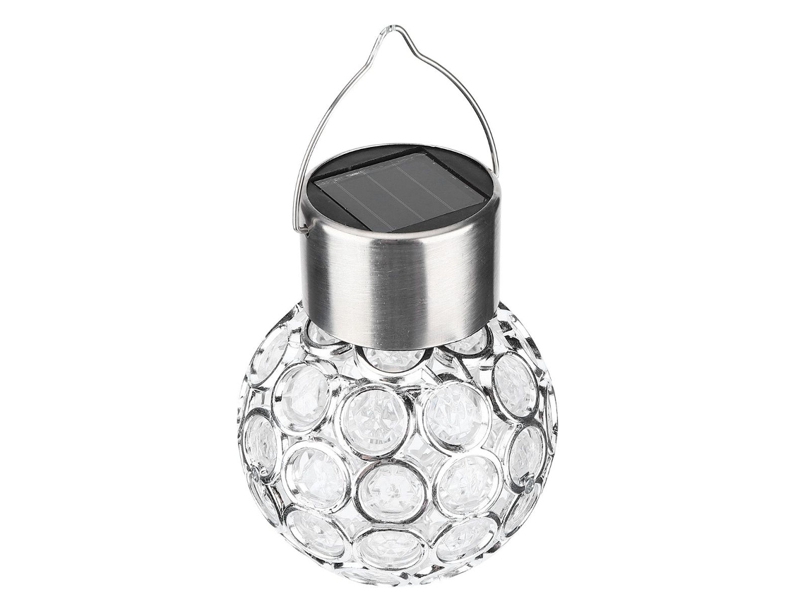 Lanterna Solar Suspensa, para Jardim, Pátio, com Iluminação Led, com Instalação Simples, para Uso Decorativo Externo AQUAFORGE