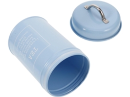 Recipiente Metálico Didiseaon De 1200ml Para Armazenar Chá E Café, Hermético, Design Rústico, Multifuncional E Prático