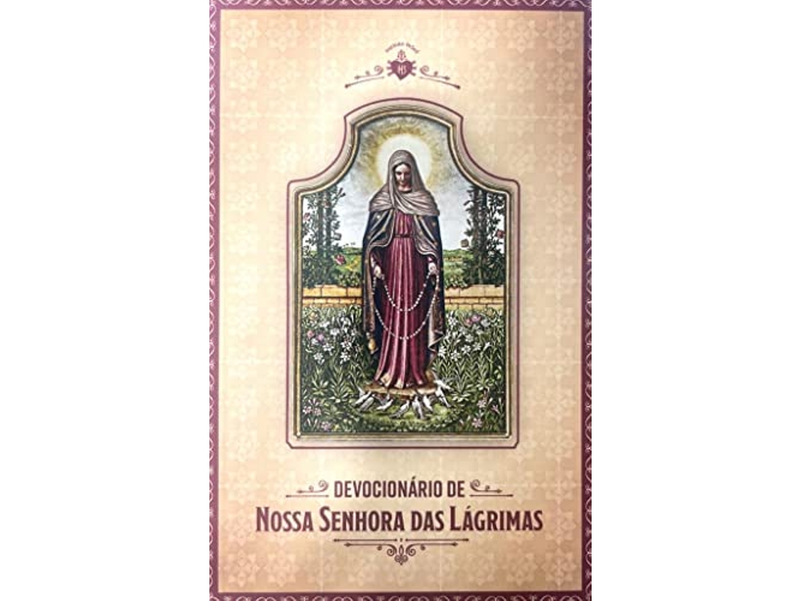 Livro Devocionário De Nossa Senhora Das Lágrimas (Português)