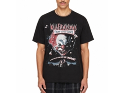 Rockinstone Killer Klowns Poster Black Adult T-shirt Size:xxxl