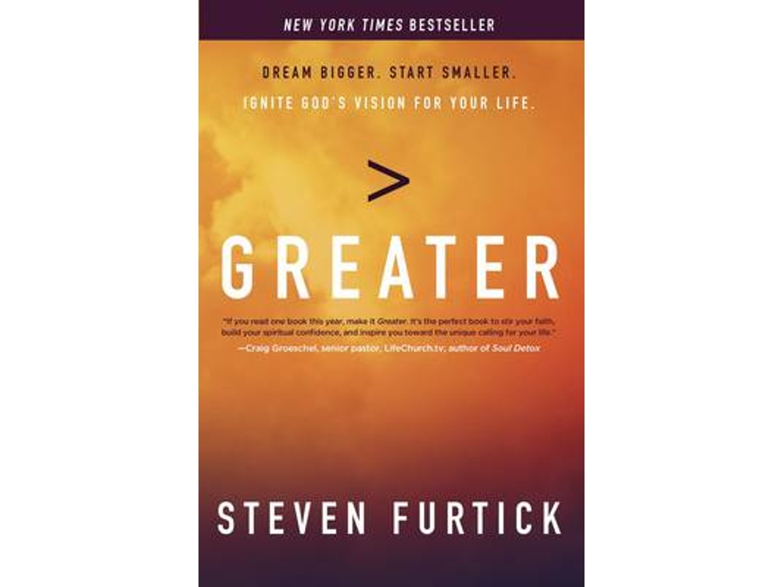 Livro Greater de Steven Furtick (Inglês)