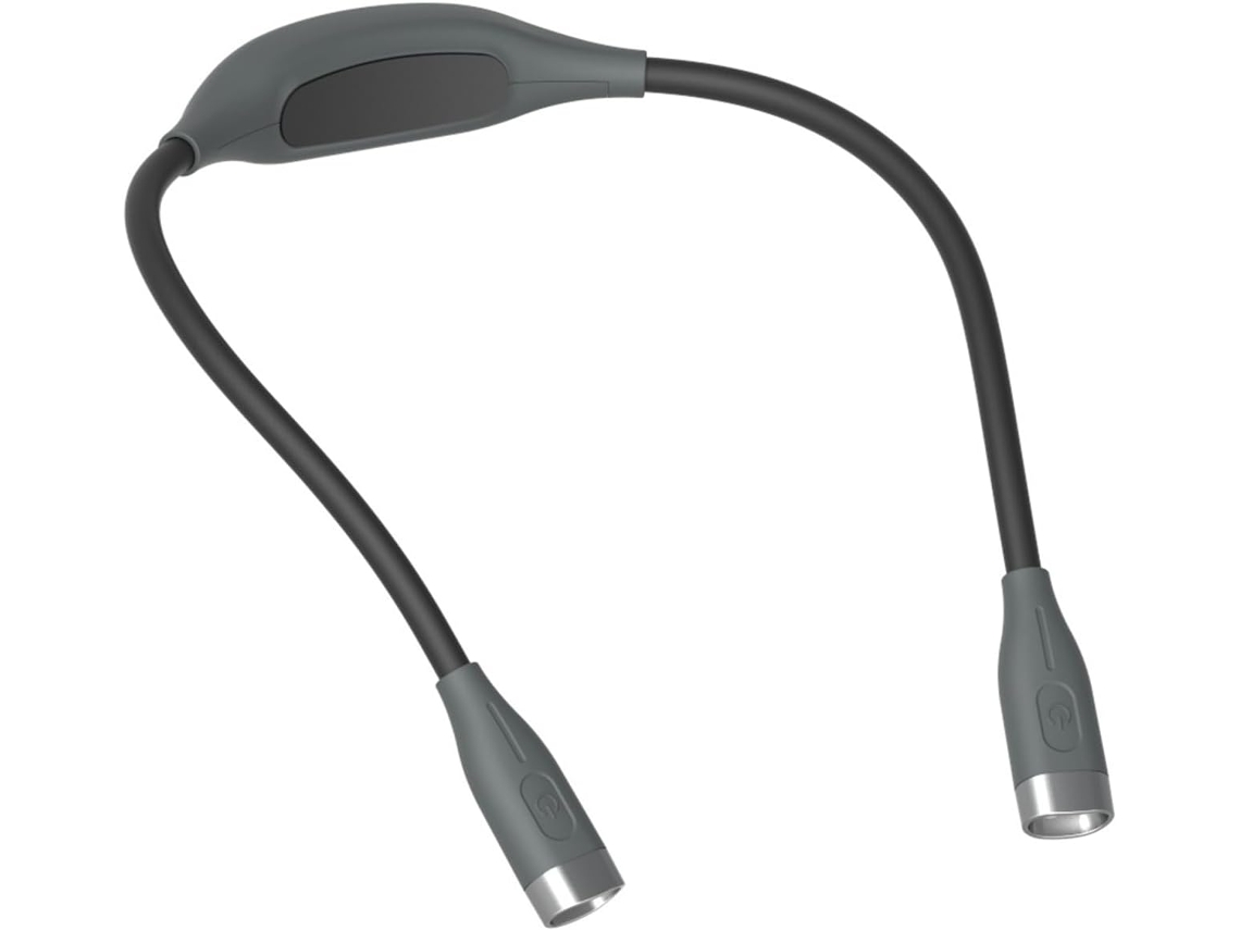 Luz De Pescoço Led Huiop, Ajustável, Ideal Para Leitura, Atividades Ao Ar Livre E Corrida Noturna Bateria De 1000mah