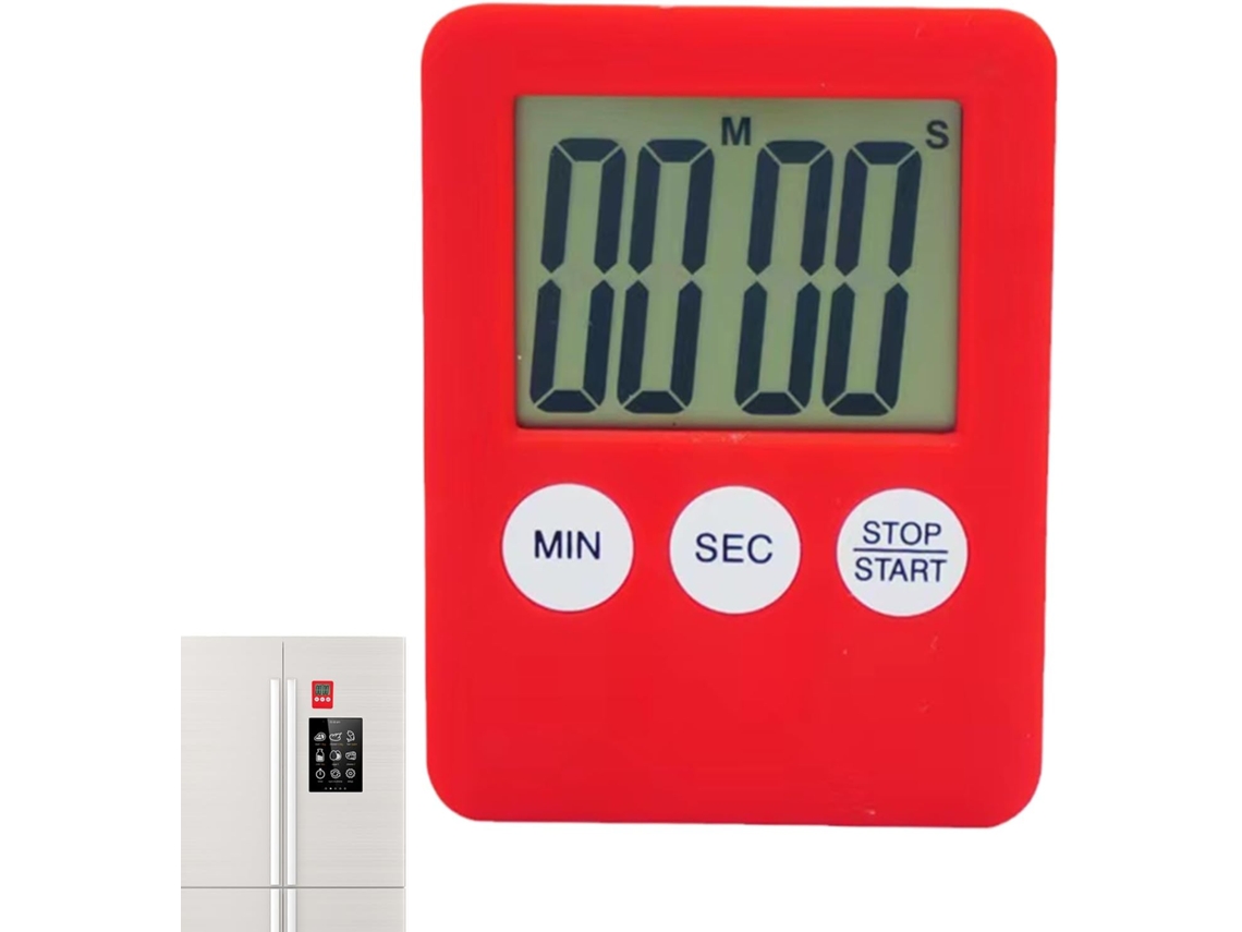 Timer Digital Para Cozinha, Funcional E Visual, Para Uso Doméstico