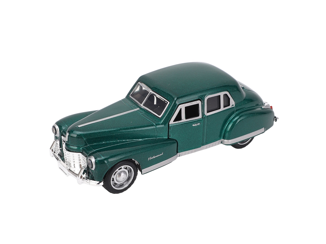 Mali modelo de Carro Clássico Vintage em Liga Metálica 1:32 Escala Brinquedo Educativo Verde