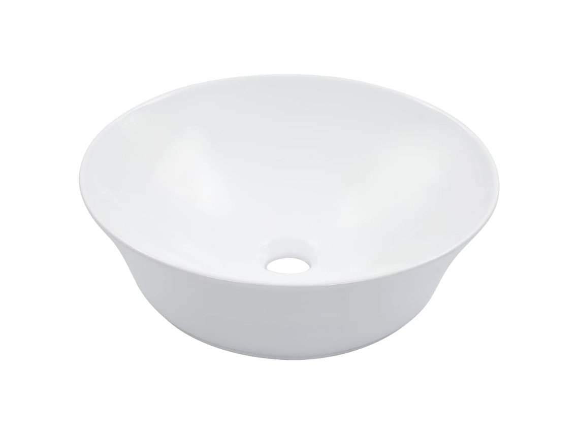 Vidaxl Lavatório 41x12,5 Cm Cerâmica Branco