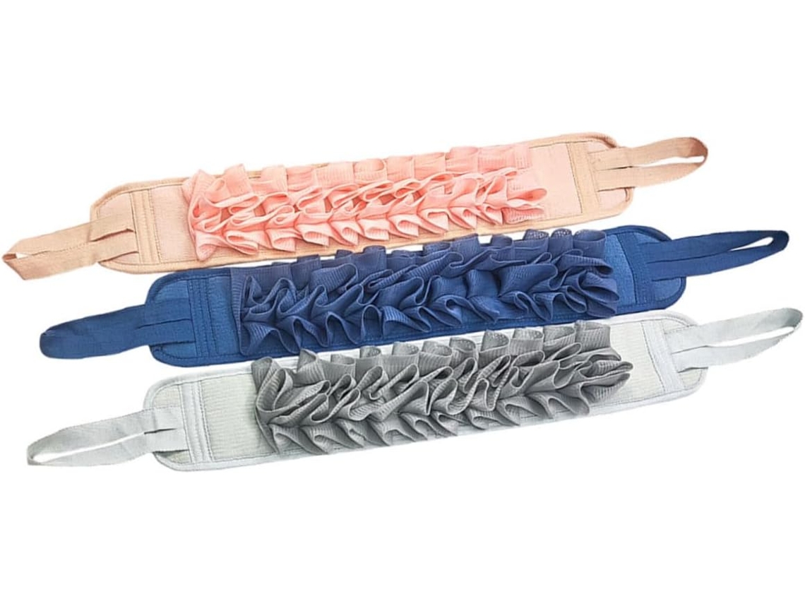 Conjunto De 3 Escovas Costas Para Chuveiro Frcolor, Escovas Esfoliantes Com Cabos Longos, Acessório De Banheiro Para