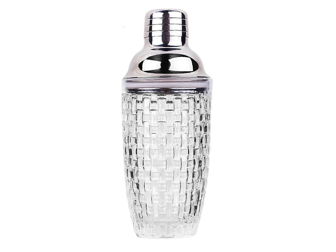 Conjunto De Coqueteleira De Vidro De 384 Ml, Em Vidro Para Coquetéis, E Batedeiras Para Coquetéis