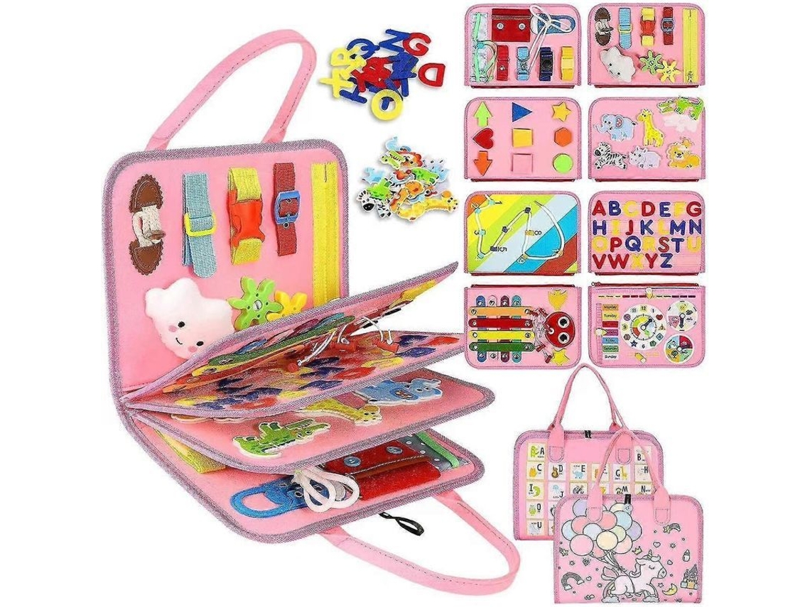 2026 tabuleiro de Aprendizagem de Feltro para Educação Infantil Brinquedo Shuttle Monterey Prática Manual Busy Board