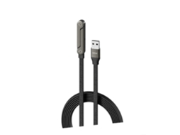 Cabo De Carregamento Rápido 1,5 M Com Saída 240 W E Suporte Integrado