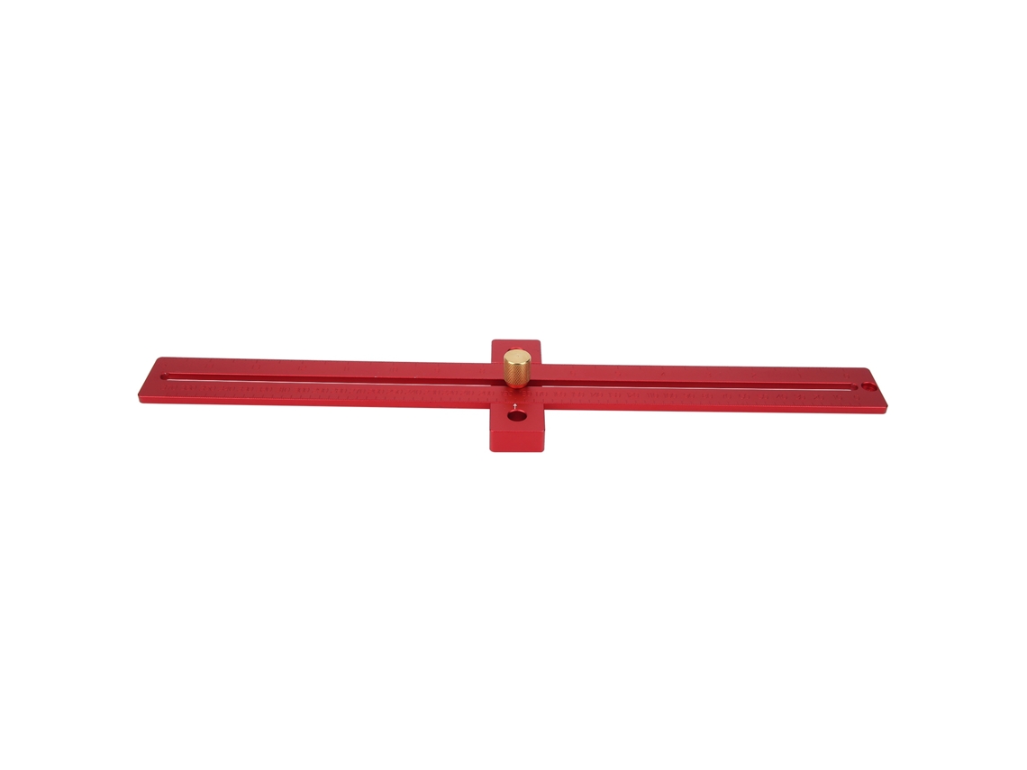 Laxiscreed Régua Alumínio Para Marcação De Madeira, 0-370mm, Ferramenta De Medição T-line