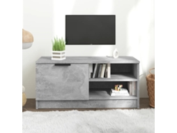 Mã³vel P/ Tv 80x35x36,5 Cm Madeira Processada Cinzento Cimento DKD HOME DECOR