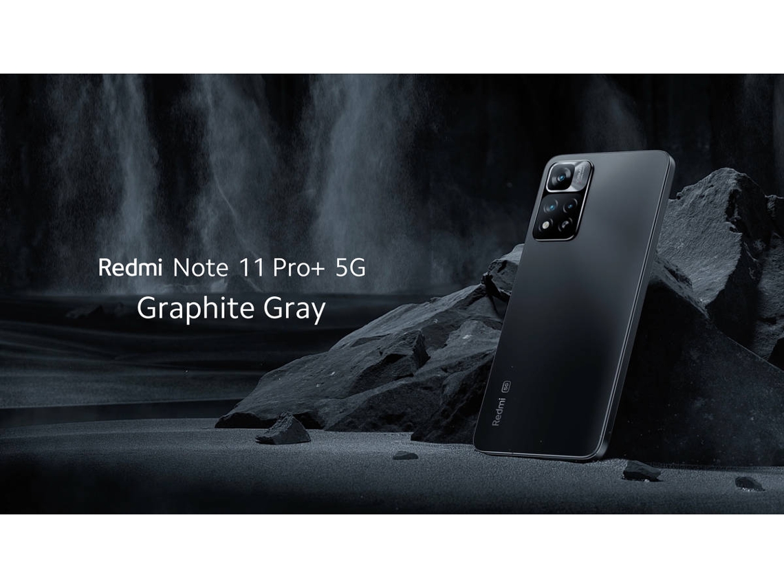Smartphone XIAOMI Redmi Note 11 Pro + 5G (6.67'' - 8 GB - 256 GB - Cinzento)