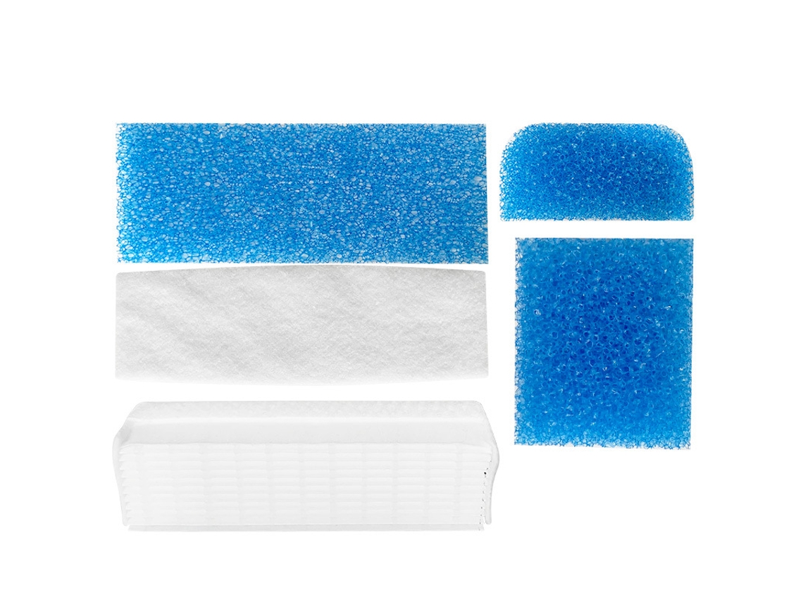 1 conjunto de filtros hepa filtro algodão kit para thomas twin genius 787203 twin aquafilter/twin tt aspirador peças acessórios