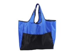 Sacola de Compras Dobrável, Reutilizável, para Viagens e Compras em Geral, com Costura Reforçada, Alças Resistentes e Grande Capacidade. GOKOCO