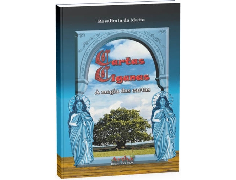 Livro Cartas Ciganas - A Magia das Cartas de Rosalinda da Matta (Português)