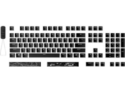 Kit deTeclas Pudding HyperX 2 PBT Preto (Layout EUA)