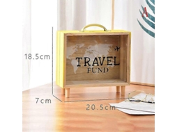 Banco De Dinheiro De Madeira Caixas De Dinheiro Mealheiros Home Decor Gift Kids Money Boxes Hengjian