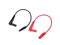 Par De Pontas De Prova Para Multímetro Digital Com Cabo De Teste De 18 Cm Com Garras De Jacaré Aquaforge