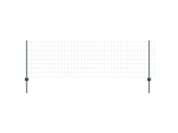 Conjunto 1 Barreira Externa Vidaxl Verde Aço (25 X 0,8 M)