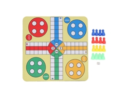 Jogo De Xadrez Voador Em Couro Pu Com Mousepad Para Viagem, Brinquedo Familiar Amplo Com 16 Peças E Dados Para Casa, Festas E Escritório Olysi Shop