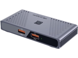 Hub Usb Para Pc Com Switch 3.0 2 Computadores, Compatível Teclado,