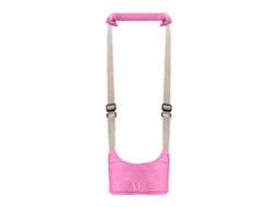 Primerox arnês para Bebê Andar Algodão Respirável Cinto Auxiliar com Tração 20kg Rosa