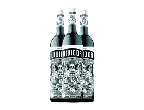 Vinho ANTONIO ARRÁEZ Vividor Tinto Utiel-Requena Garrafa Magnum (1.5 L - 3 Unidades)