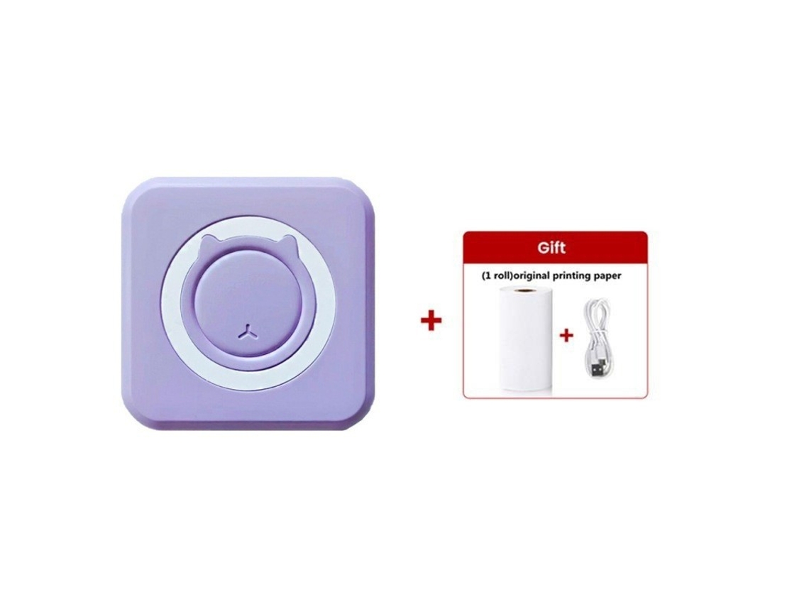 Mini Wi fi Infantil Presente Aniversário C15 Roxo YUNZII (inclui um Rolo de Papel Higiênico)