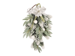 Árvore de Natal Invertida com Flores Brancas LAXISCREED