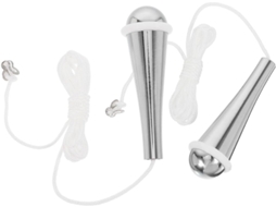 Conjunto de 2 Cordões de Puxar para Iluminação, Acessórios Decorativos para Lâmpadas e Ventiladores. SFUSHOS