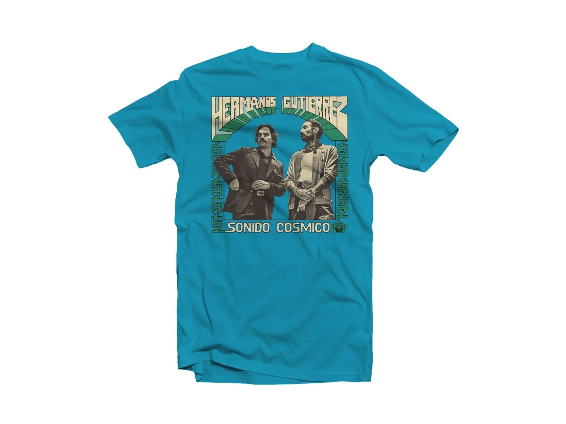 Hermanos Gutierrez Sonido Cosmico Turquo ROCKINSTONE Size:s