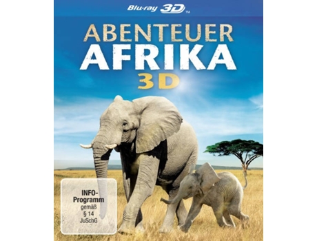 Blu-Ray 3D Abenteuer Afrika Alemão, Inglês