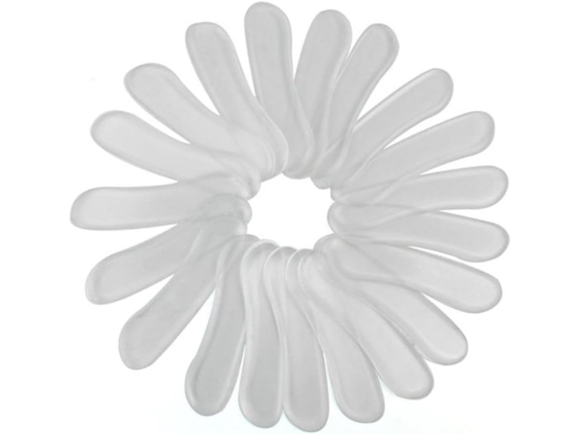 Protetores De Calcanhar Em Gel Silicone, 10 Pares, Proteção Antiderrapante Para Calcanhares E Sapatos, Previne Bolhas
