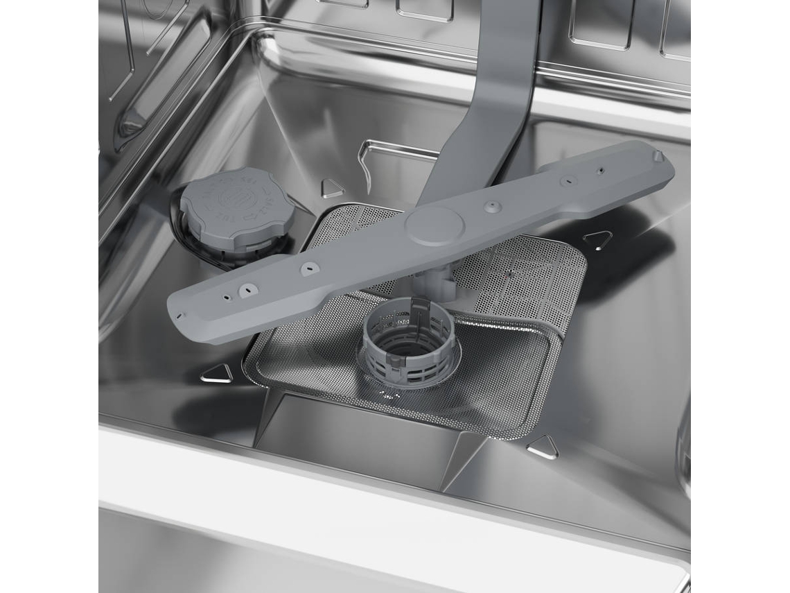 M�quina de Lavar Loi�a Encastre BEKO HYGIENESHIELD BLVI84F (14 Conjuntos - 59.8 cm - Painel Preto)