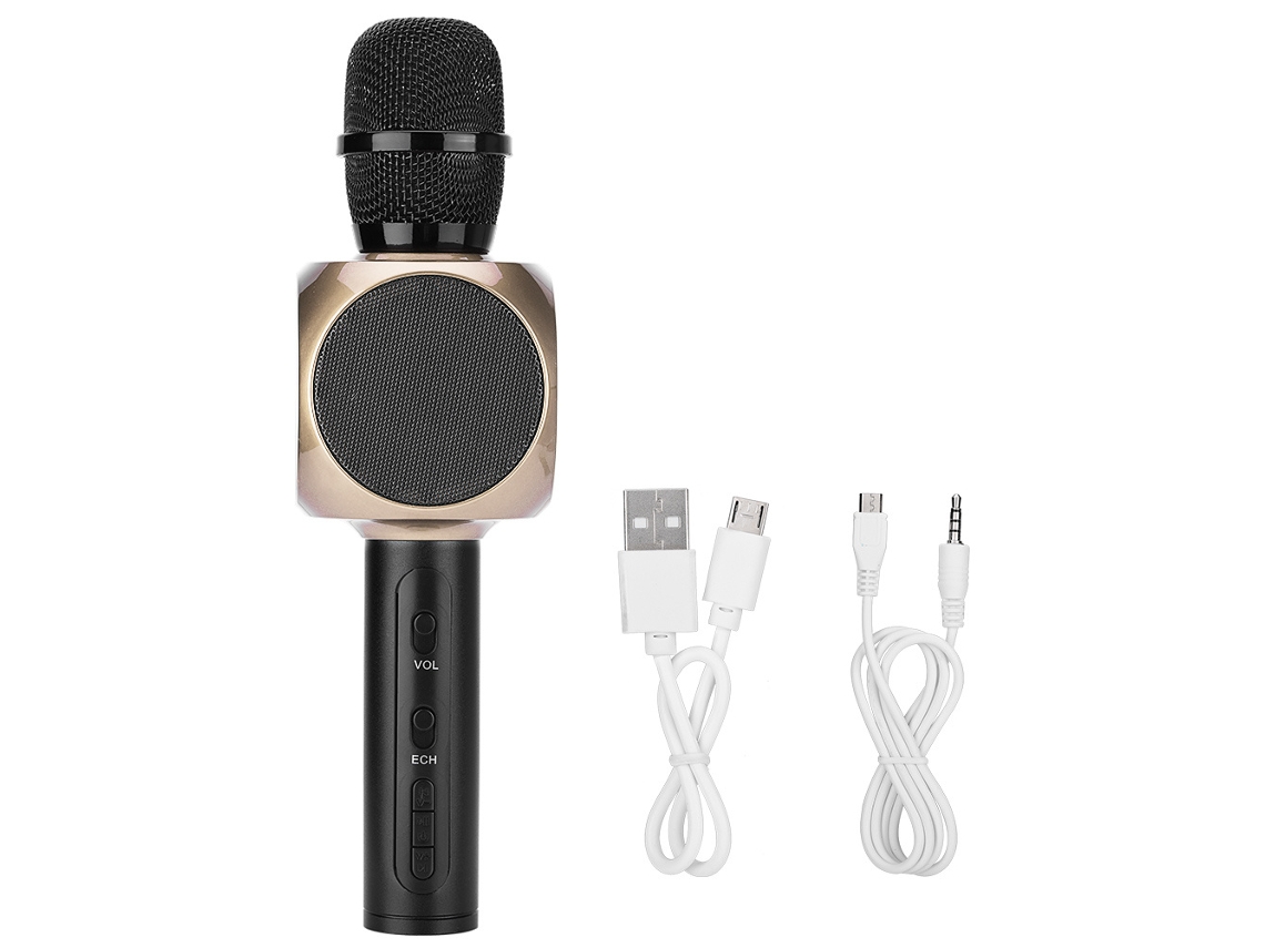 Microfone De Karaokê (cancelamento De Ruído, Sem Fio)