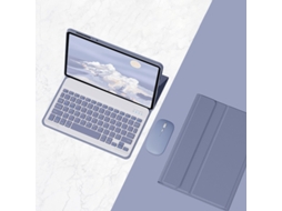 Capa Teclado Para Lenovo Idea Tab 11 (2025) Polegadas, Com Teclado E Mouse Bluetooth (roxo) Cuich