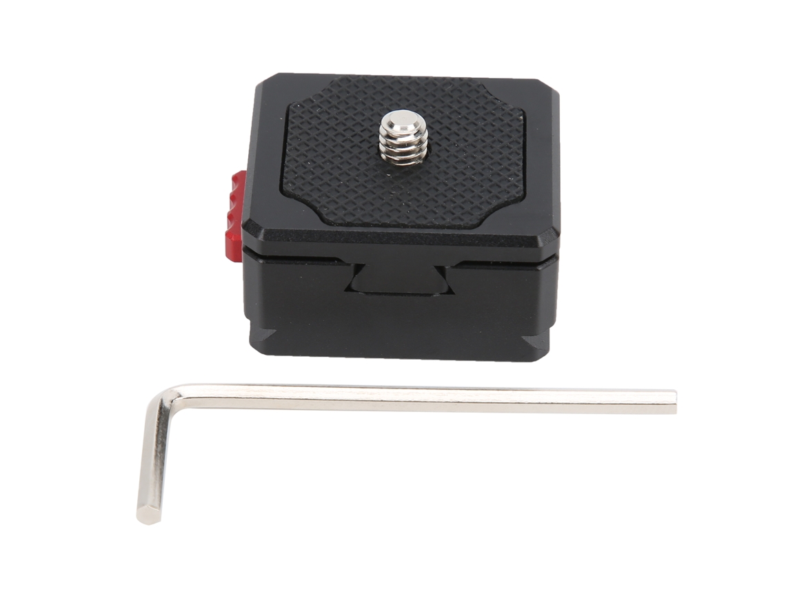 Mini Quick Release Plate For Camera Selflocking Function With 1/4in Screw For Vmount Battery LAXISCREED
