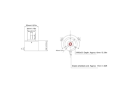 Encoder Rotativo Incremental 2 Fases 600p/r Ip50