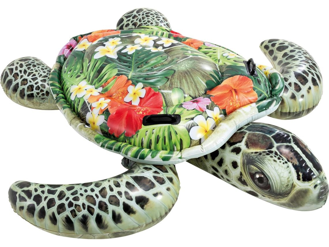 Tartaruga insuflável INTEX efeito realista 2 asas (191x170 cm)