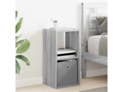 Vidaxl Mesa-de-cabeceira Cinza Sonoma 30,5 X 27 X 59,5 Cm