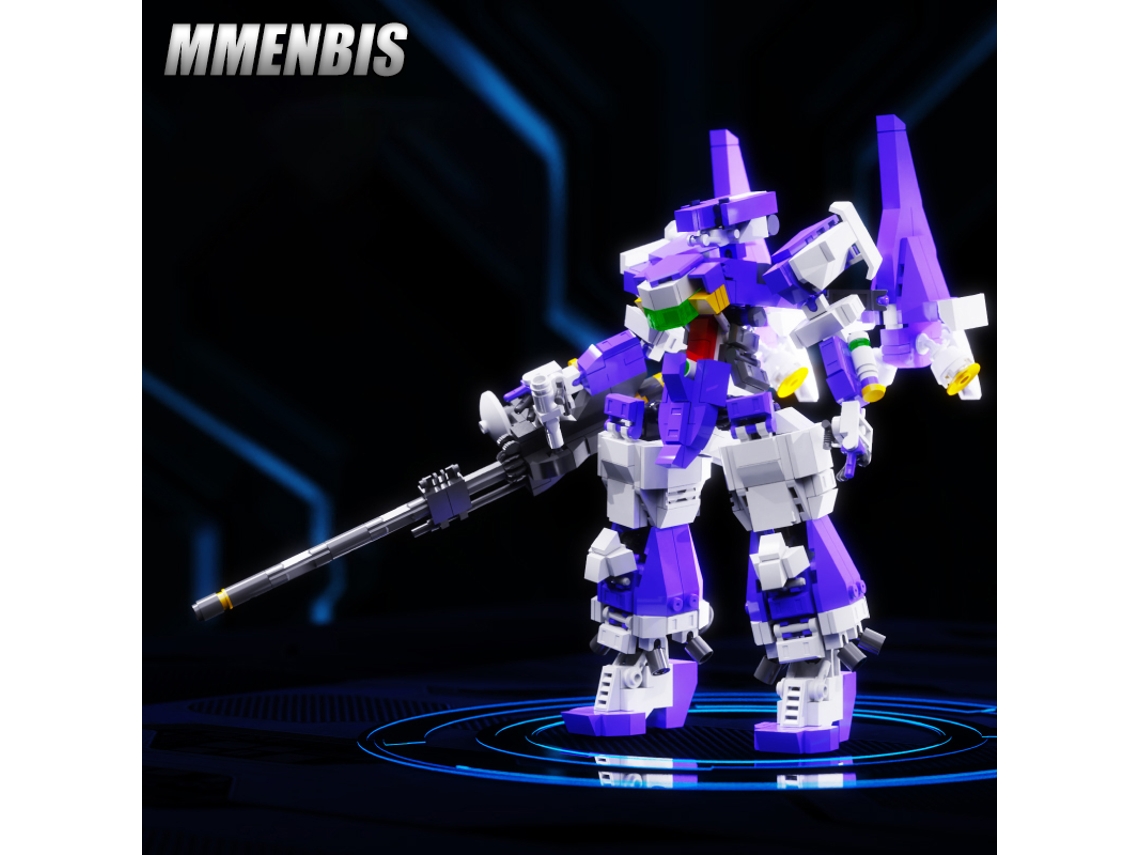 Conjunto de Blocos de Montar de Robô do Projeto Interestelar Moc MDUG (estilo 3)