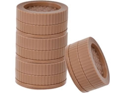 Popetpop Conjunto De 4-almofadas Elevatórias Para Móveis, Protegem O Piso E Elevam Mesas, Cadeiras E Camas Para Uso
