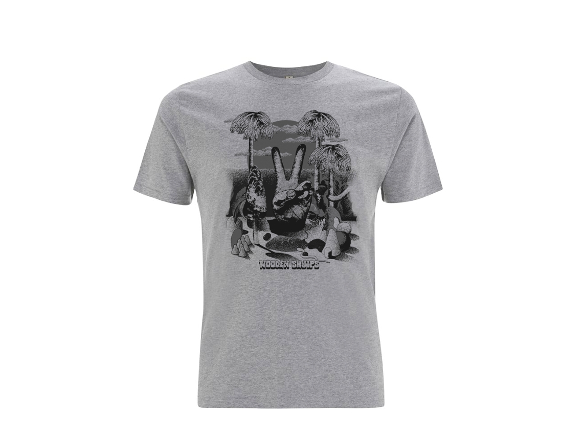 Wooden Shjips V Album Monotone T shirt ROCKINSTONE Unisex Adults Best Sellers Size:l