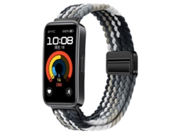 Pulseira Magnética De Nylon Compatível Com Huawei Band 8/9/10 Várias Inf