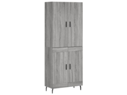 Highboard, Highboards Vidaxl Cinzeto Madeira Processada (n/a)